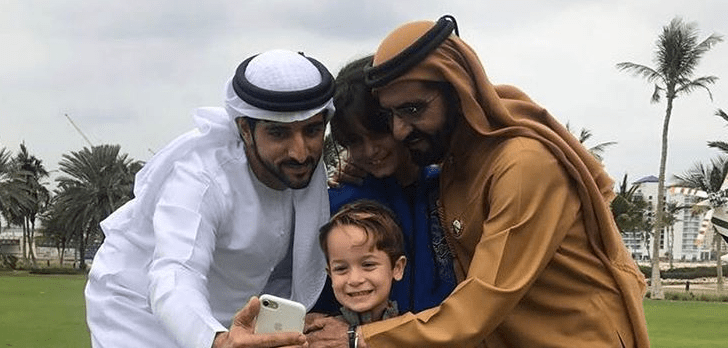 Why Dubai's Royal Family Is the Absolute Cutest Scoop Empire