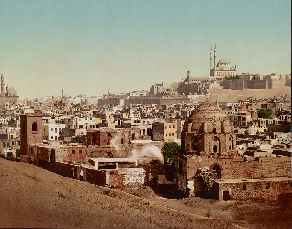 Imagine Living in Egypt During the 1800s! These Colorized Pictures Will