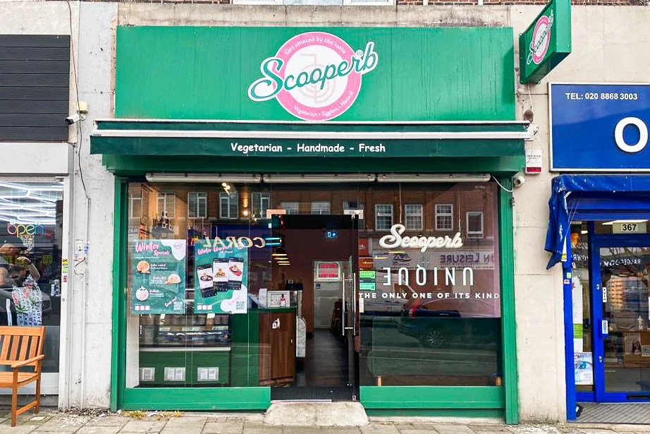 Scooperb Rayners Lane Vegetarian & Vegan Ice Creams