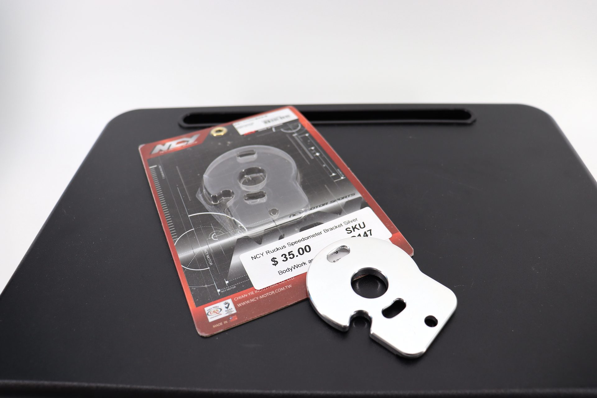 NCY Ruckus Speedometer Bracket Silver Winnipeg's only expert scooter