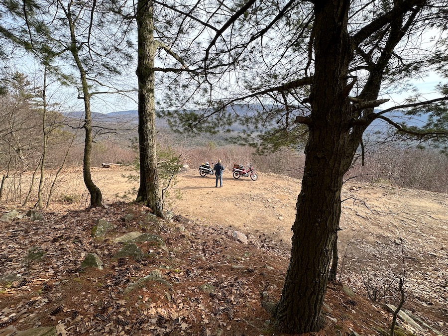 Into the Mountains With the Honda Trail 125 Scooter in the Sticks