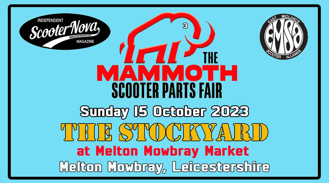ScooterNova & EMSA Mammoth Scooter Parts Fair ScooterNova
