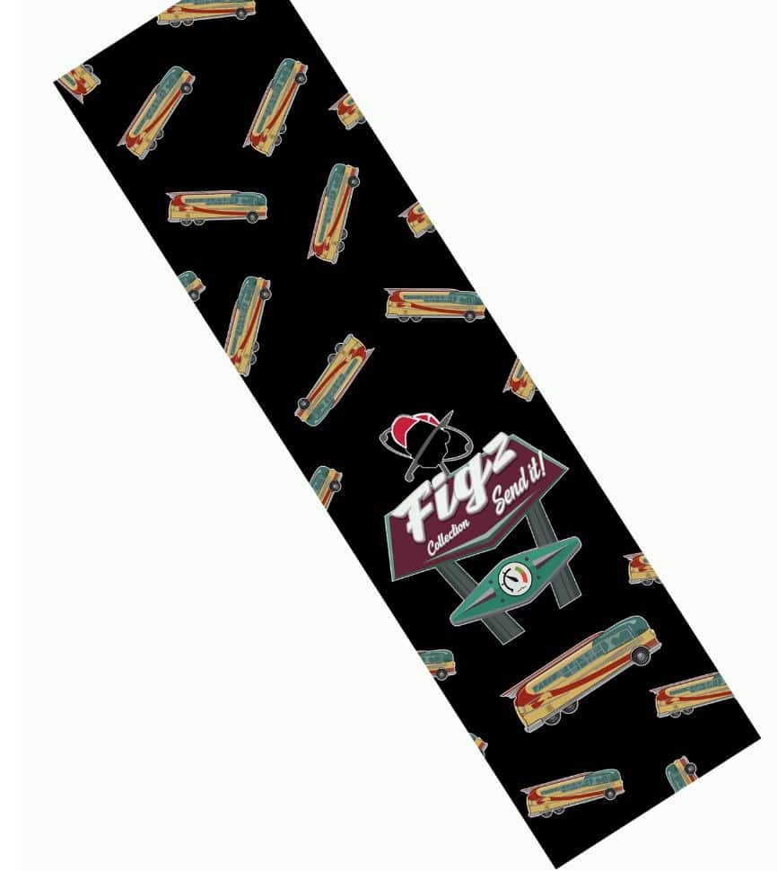 Figz Griptape Nuke 6" x 24 " Scooter Stop