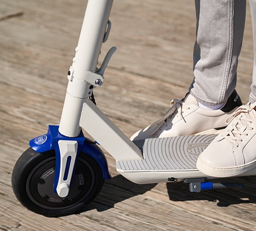 Scoots & Sounds Fiat Electric Scooter