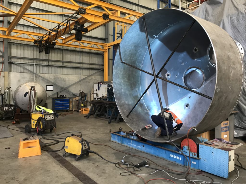 Pressure Vessel Welding and Fabrication Australia wide services