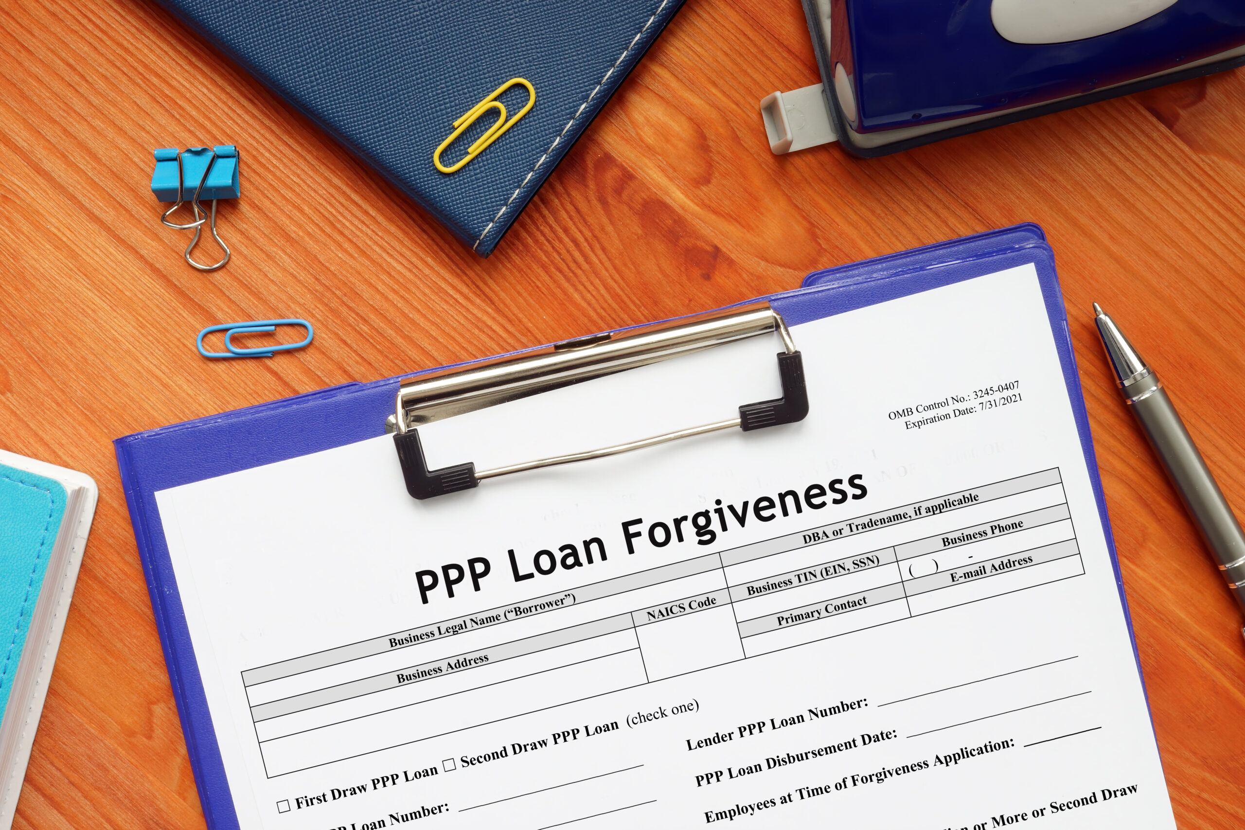 PPP Loan Application and Instructions Released — Scopelitis