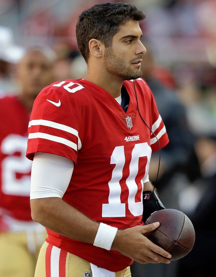 Jimmy Garoppolo The famous American football quarterback