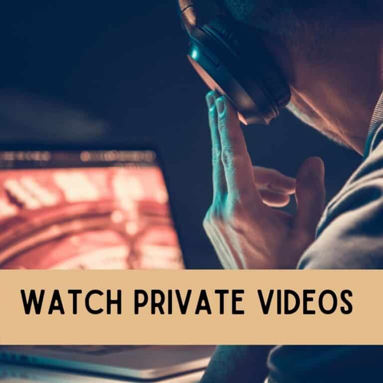 How To Watch Private Videos On YouTube? Scopi Tech
