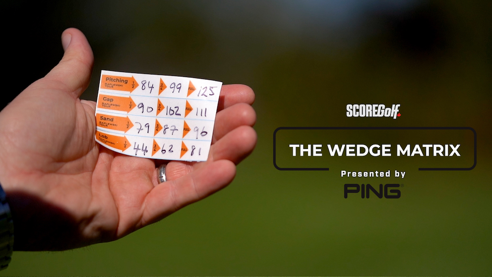 The Wedge Matrix Golf Canada SCOREGolf
