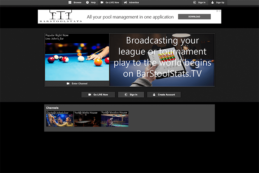 BarStoolStats Automated Billiards Score Sheets