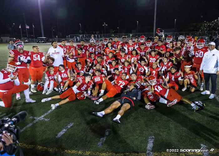 Open Football Kahuku vs. Mililani, Fri, Oct 28, 2022 Hawaii High