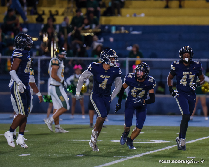 D1 Football Waipahu vs. Leilehua, Fri, Oct 27, 2023 Hawaii High