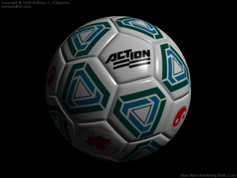 Spherical Bump Mapping with BMRT