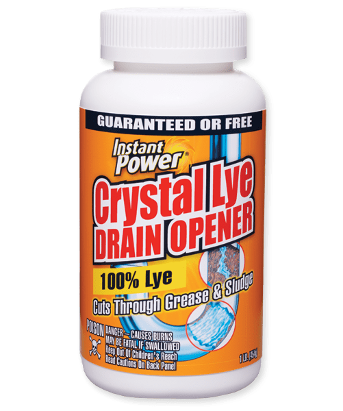Crystal Lye Drain Opener Instant Power