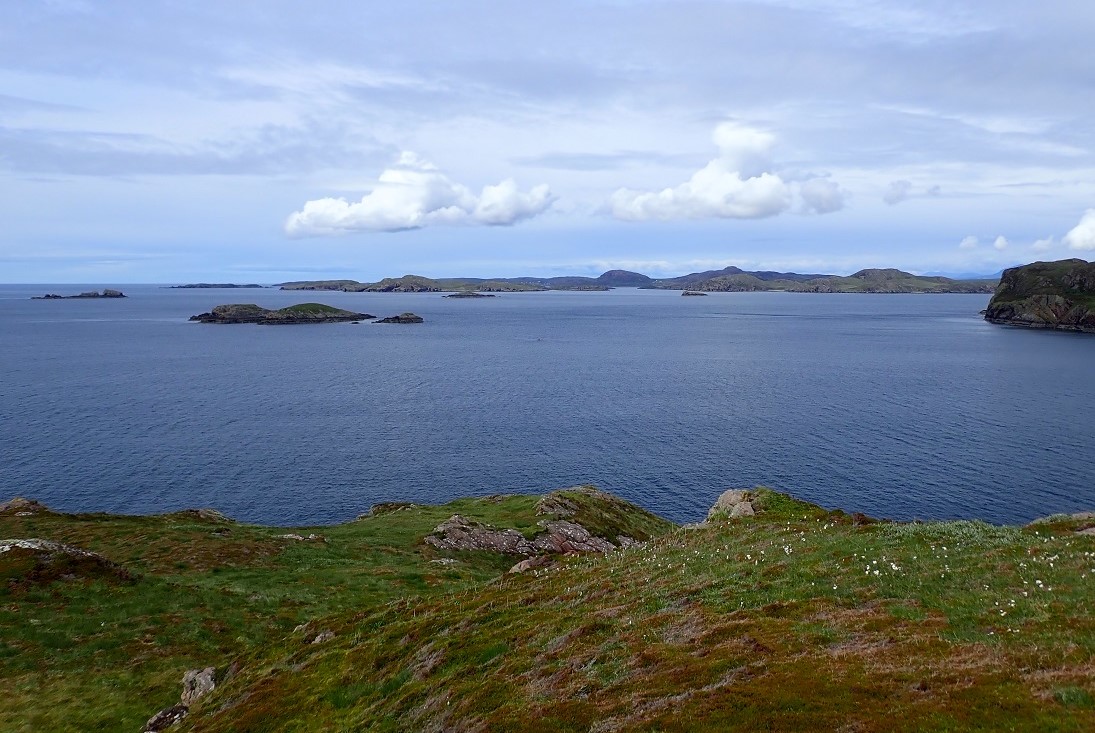 Carn Iar Summer Isles Scot Islands