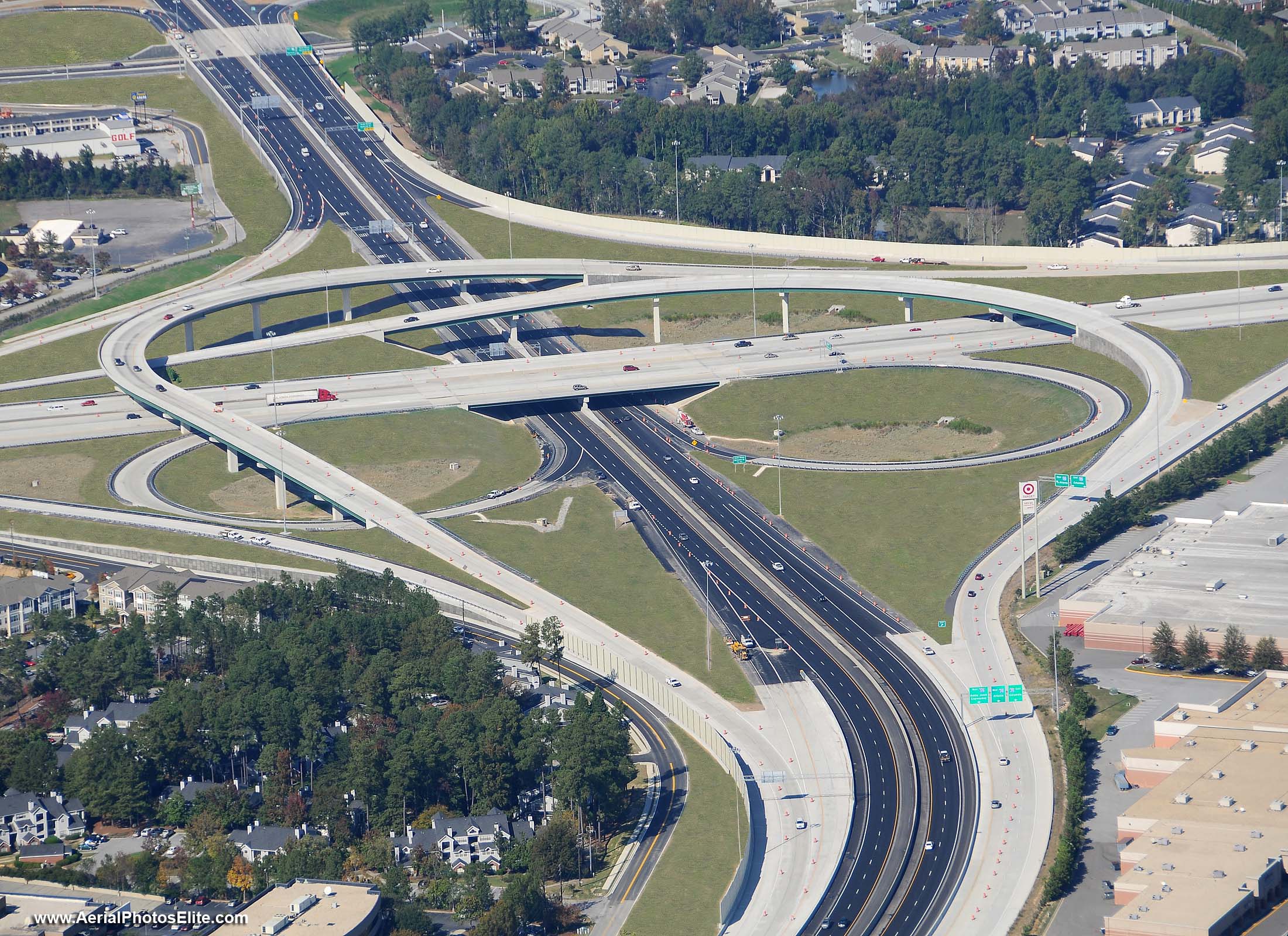 Bobby Jones Expressway Interchange Scott Bridge Company