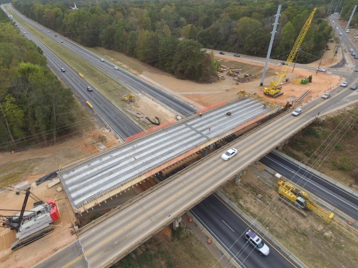 Moore’s Mill Road over I85 Scott Bridge Company