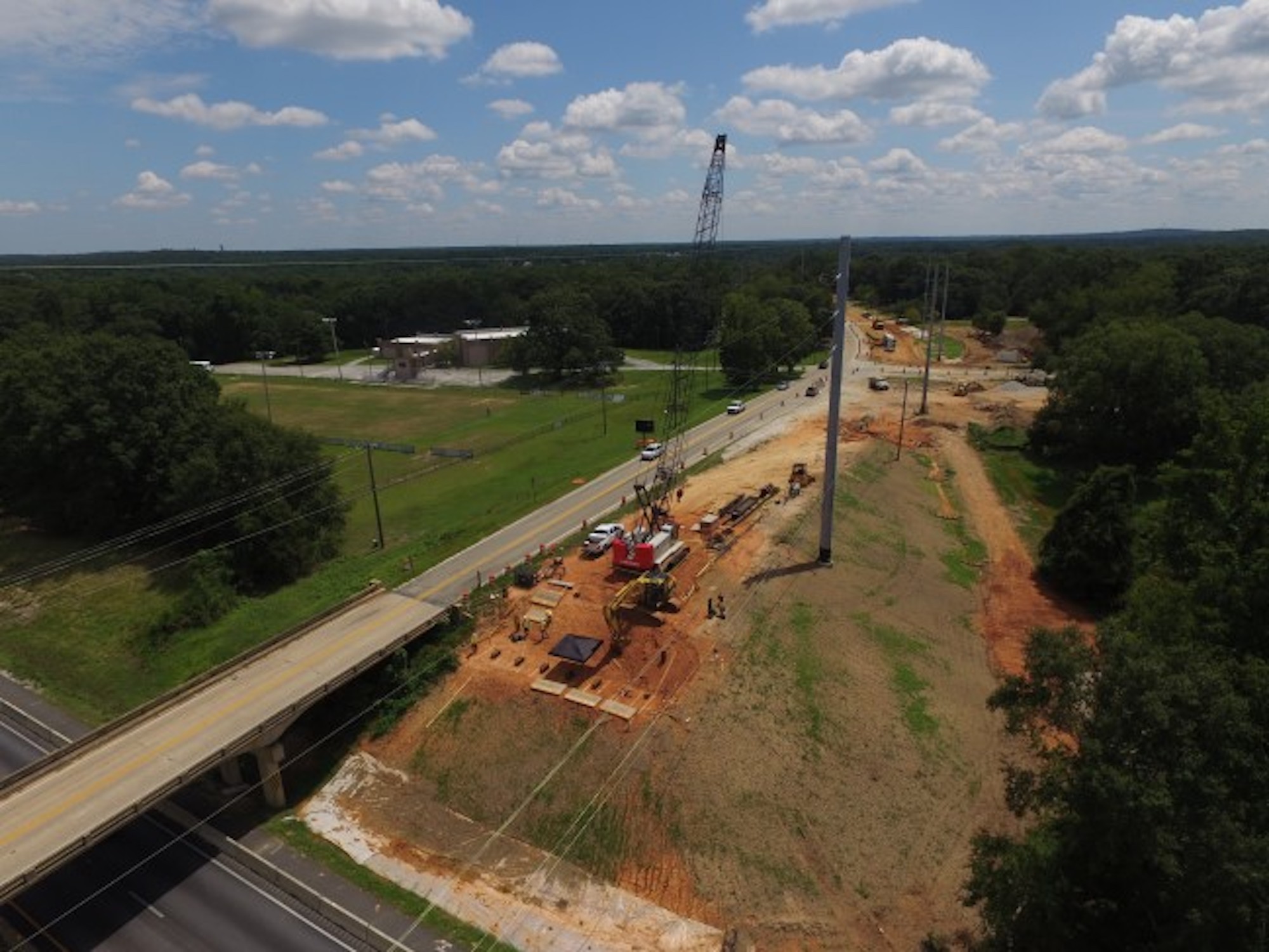 Moore’s Mill Road over I85 Scott Bridge Company