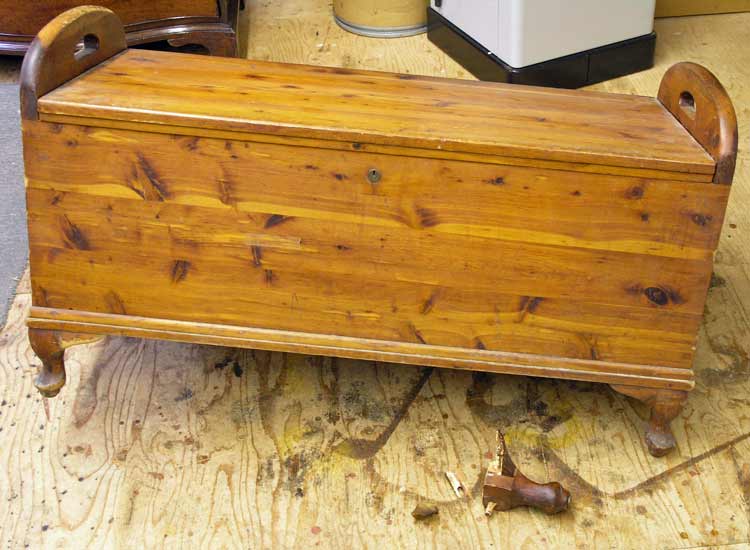 Cedar Chest Restoration SCOTT DOYLE INC