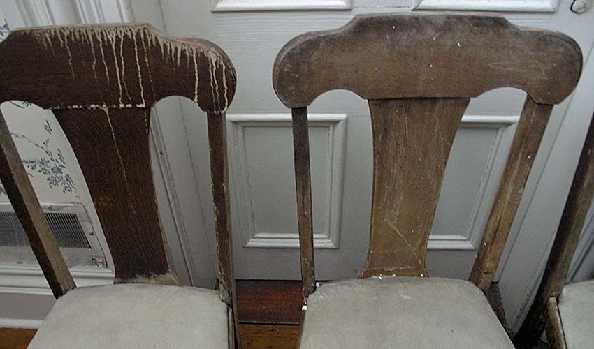 Oak Chair Refinishing SCOTT DOYLE INC