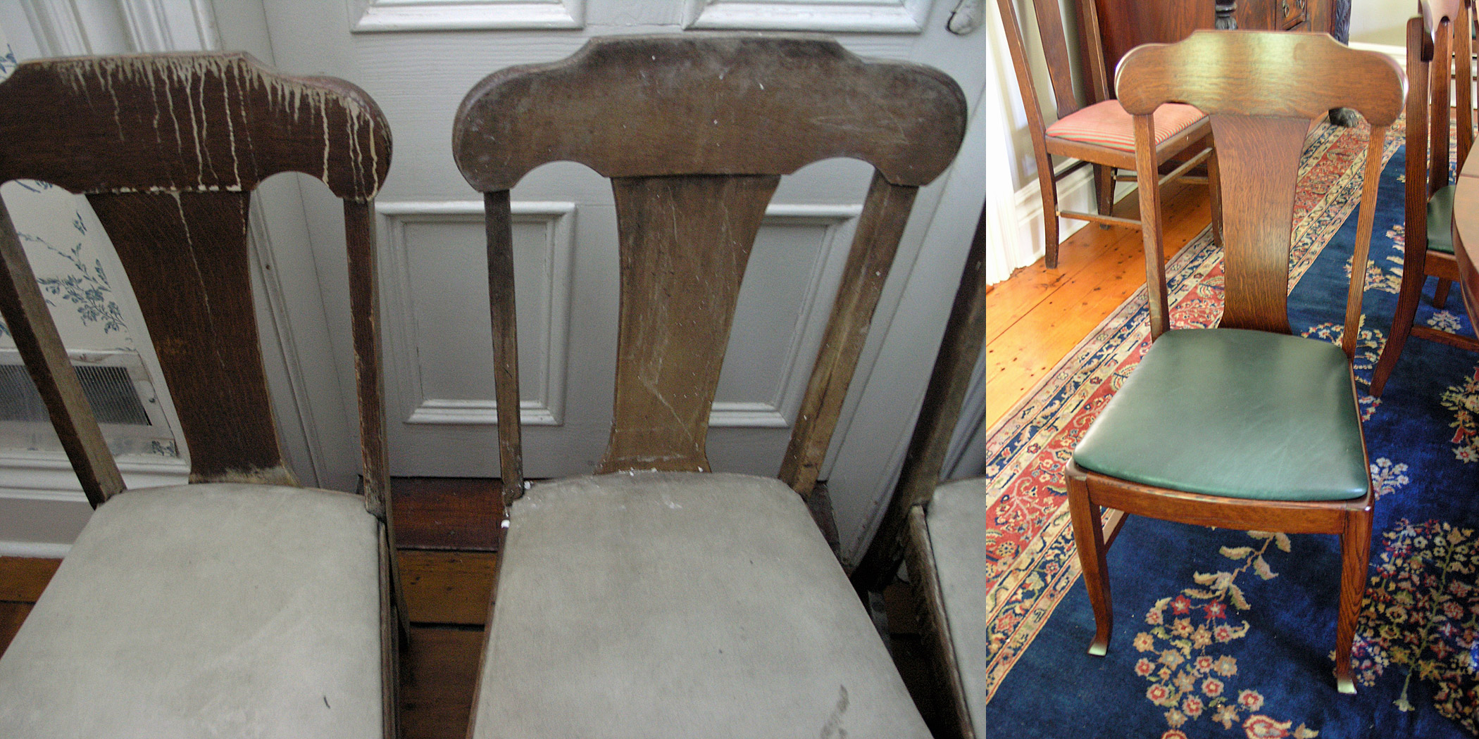 Oak Chair Refinishing SCOTT DOYLE INC