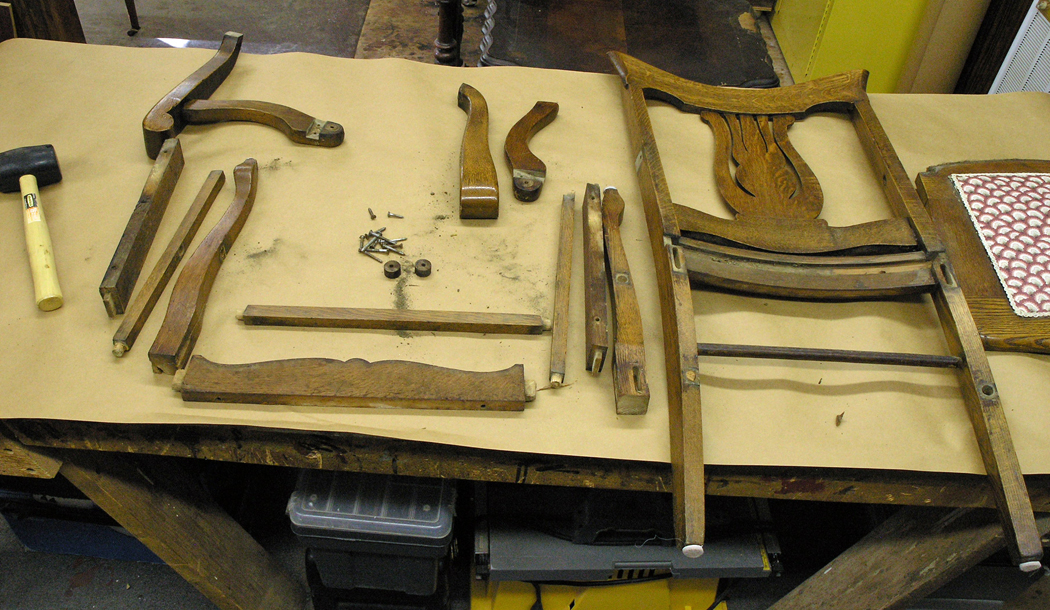Oak Chair Regluing SCOTT DOYLE INC