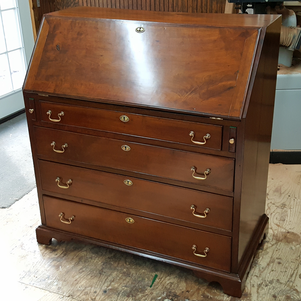 Slant Top Desk Restoration SCOTT DOYLE INC