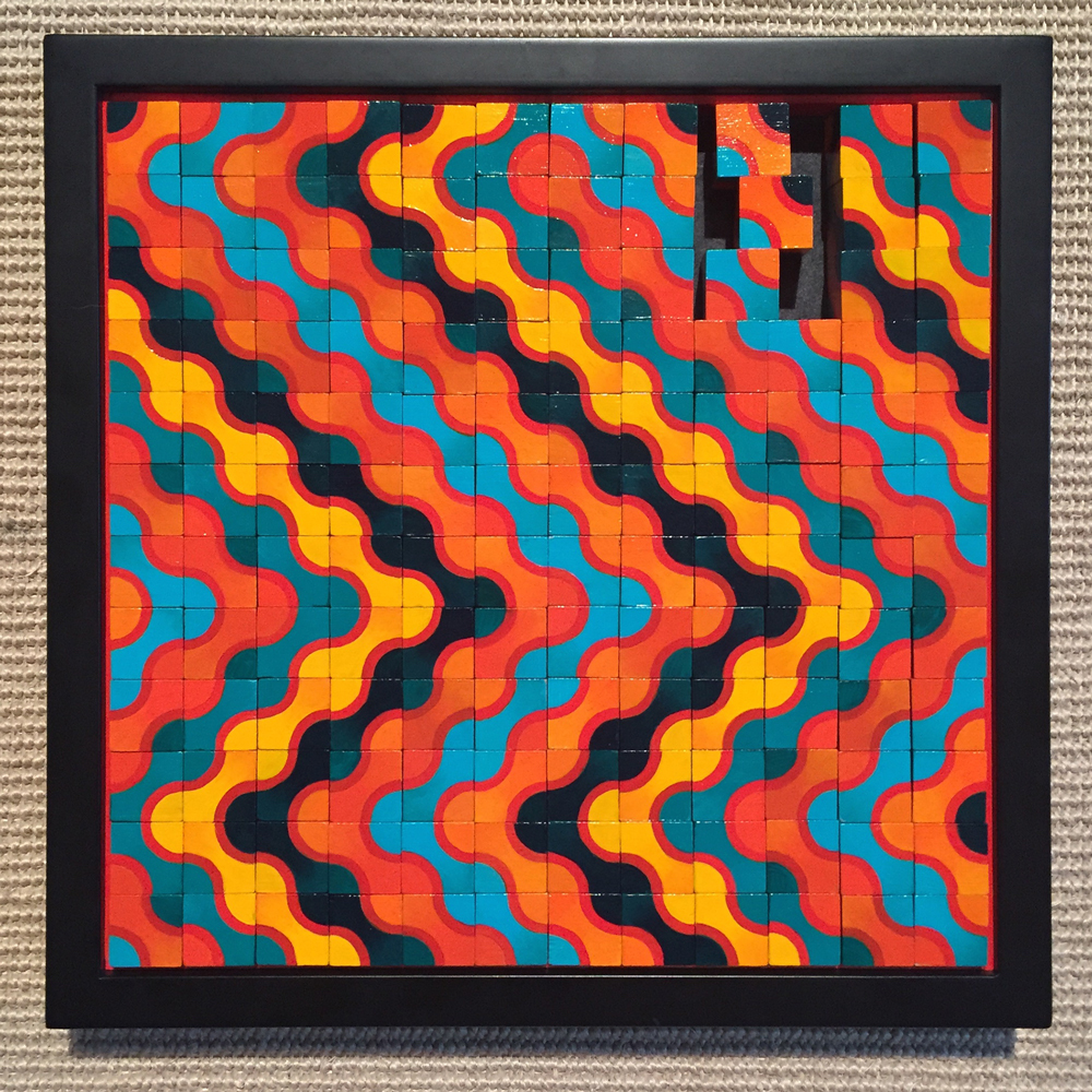 Wood Block Painting Scott E Franson