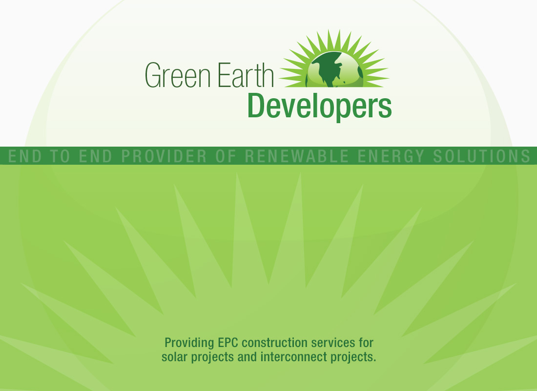 Green Earth Developers Case Study Branding & Identity Collateral