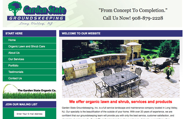 Garden State Groundskeeping Scottidesign