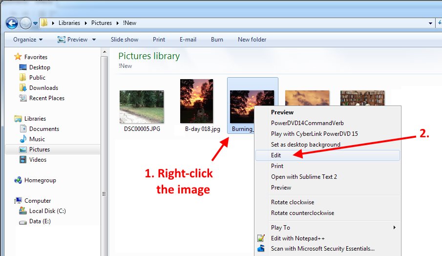 How to Easily Resize and Crop a Single Image in Windows Scottie's