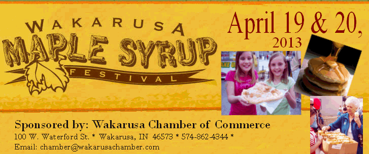 maple syrup festival 2023 wakarusa indiana Wakarusa Maple Syrup Festival This Weekend! Scottish Bed and Breakfast