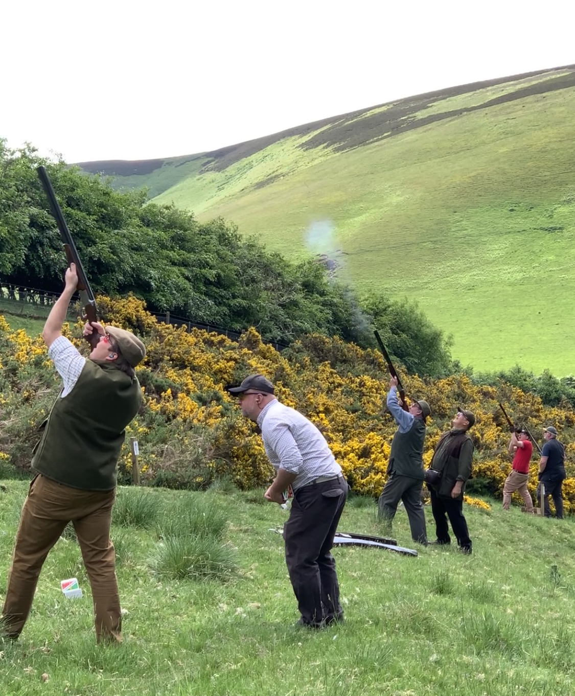 Simulated Game Shooting Scotland Scottish Borders Sporting