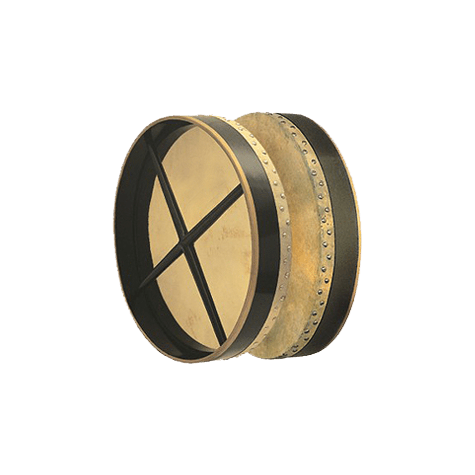 Irish Bodhran Drum with Tipper 12” Dia Plain Scottish Retail