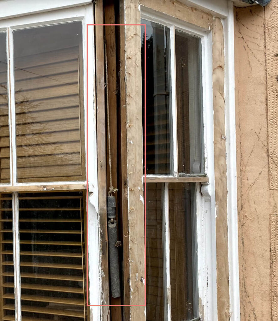 Sash window parts and sash windoow anatomy Key parts