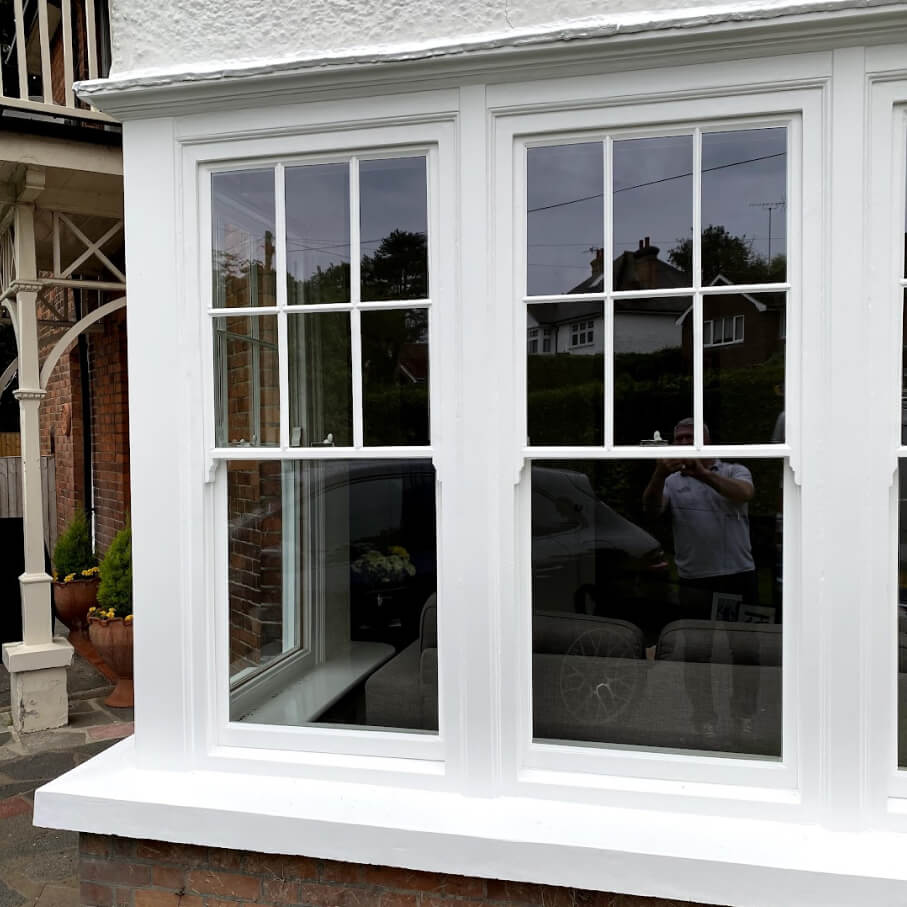 Reglazing single glazed windows with double glazed units