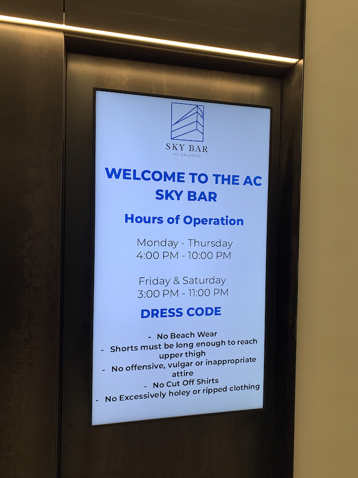 AC Sky Bar Scott Joseph Orlando Restaurant Guide