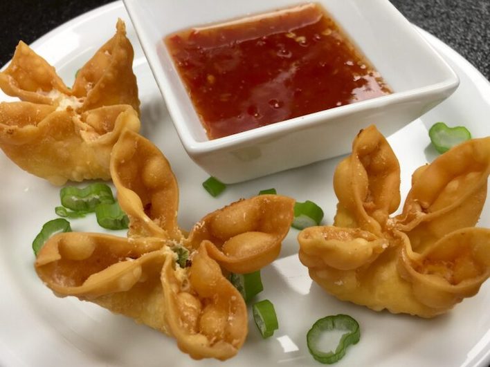 Local Flavor Crab Rangoon from Z Asian Scott Joseph Orlando