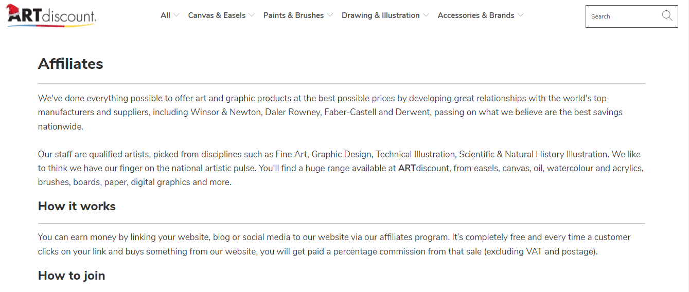 Art Discount (UK) Affiliate Program Review + Commissions •