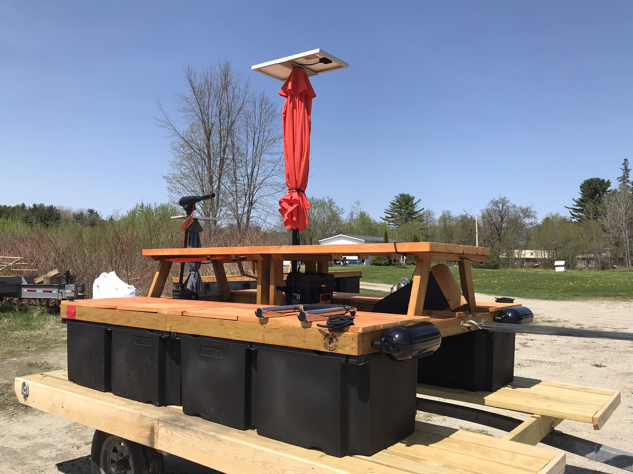 Floating Picnic Table Boat Matttroy