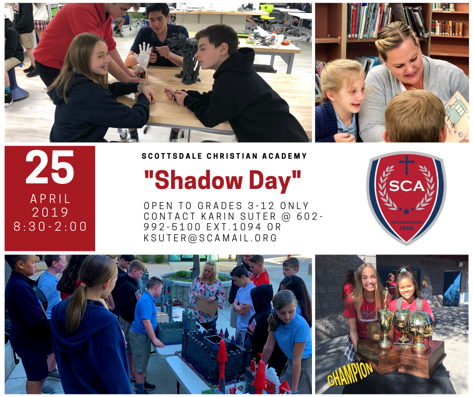 Shadow Day Scottsdale Christian Academy