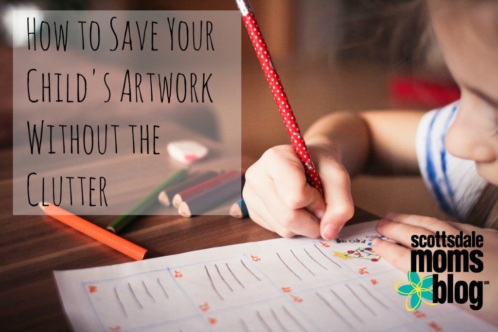 How to Save Your Child's Artwork Without the Clutter