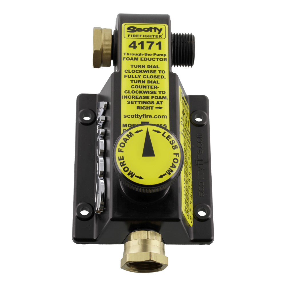 “THROUGHTHEPUMP” FOAM EDUCTOR AND MIXER Scotty Firefighter