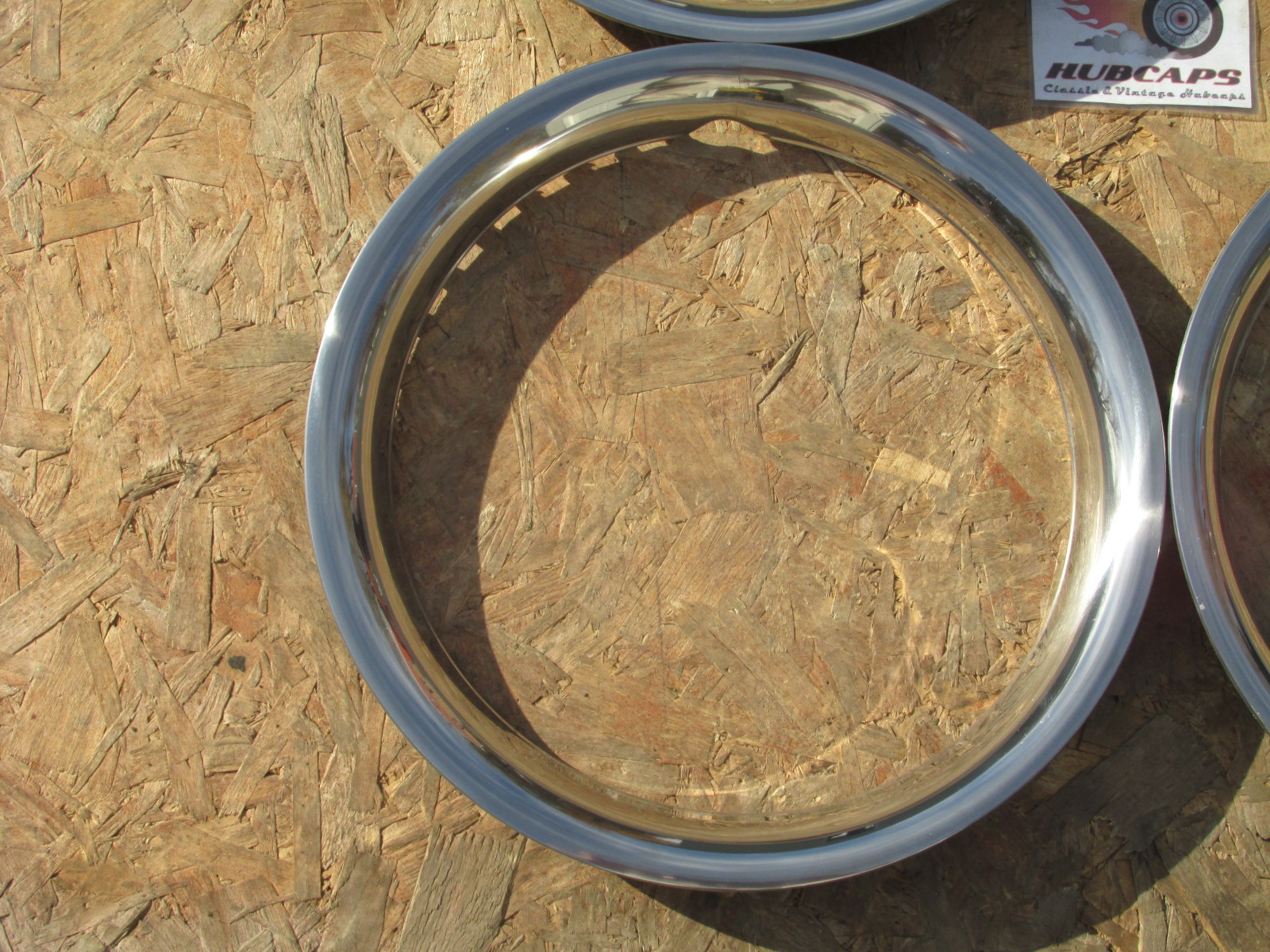 16″ Stainless Beauty Rings, Trim Rings Set of 4 A6139 Scotty's Hub Caps