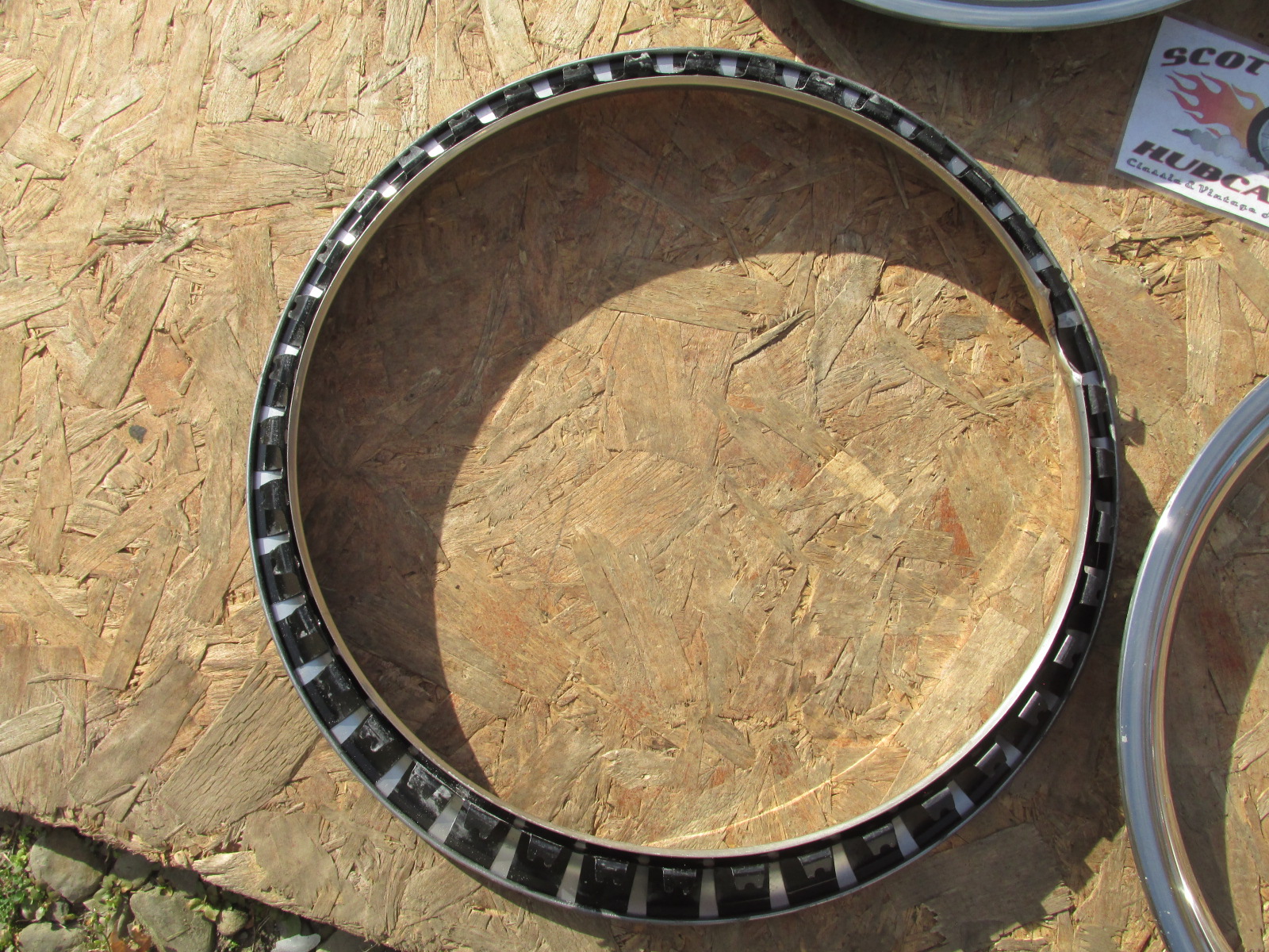 16″ Stainless Beauty Rings, Trim Rings Set of 4 A6139 Scotty's Hub Caps