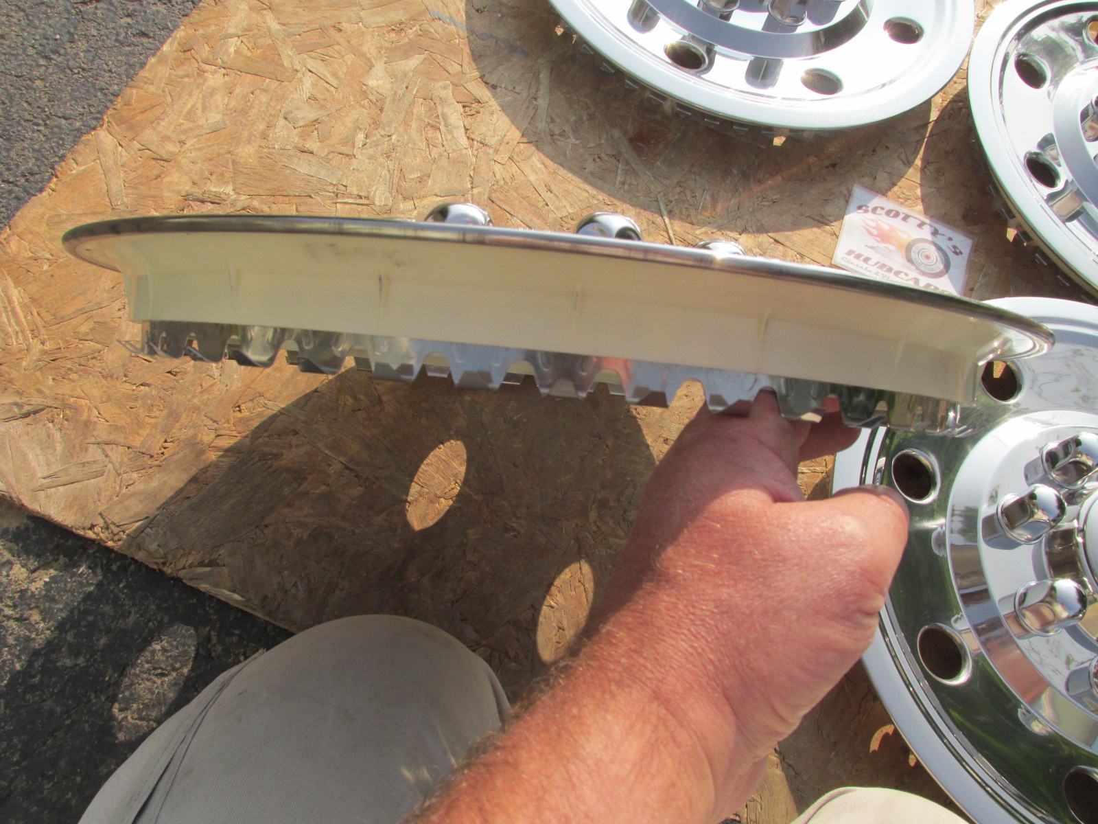 16″ 8 Lug Trailer Wheel Covers Set of 4, Horse Trailer, Car Trailer, Enclosed Trailer, etc, etc