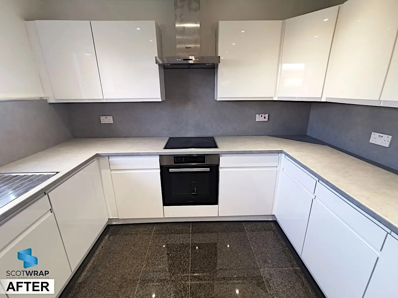 Kitchen Door Wraps in Glasgow Worktops & Splashbacks in Glasgow