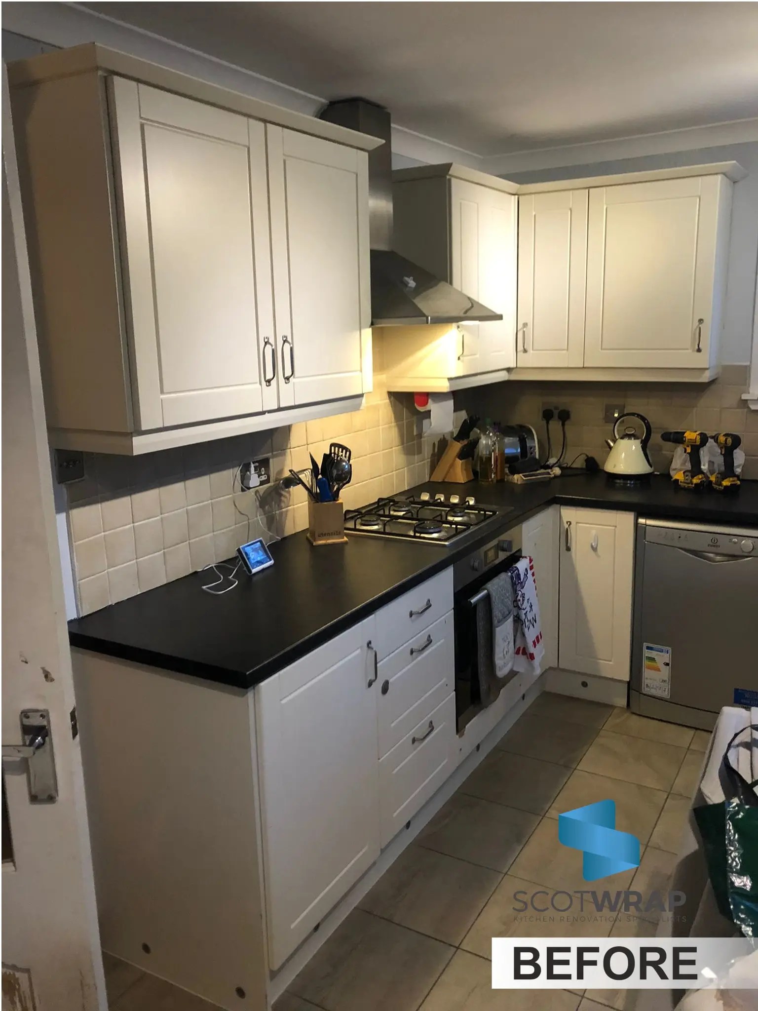 Kitchen Door Wraps in Glasgow Worktops & Splashbacks in Glasgow