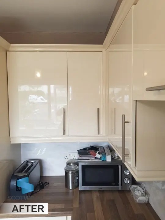 Kitchen Door Wraps in Glasgow Worktops & Splashbacks in Glasgow