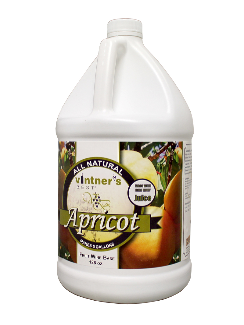 VINTNER'S BEST® APRICOT FRUIT WINE BASE 128 OZ Scotzin Brothers